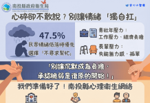 投縣府籲正視你的「辛」照不宣 擁抱希望 從「心」出發 投縣府籲正視你的「辛」照不宣 擁抱希望 從「心」出發