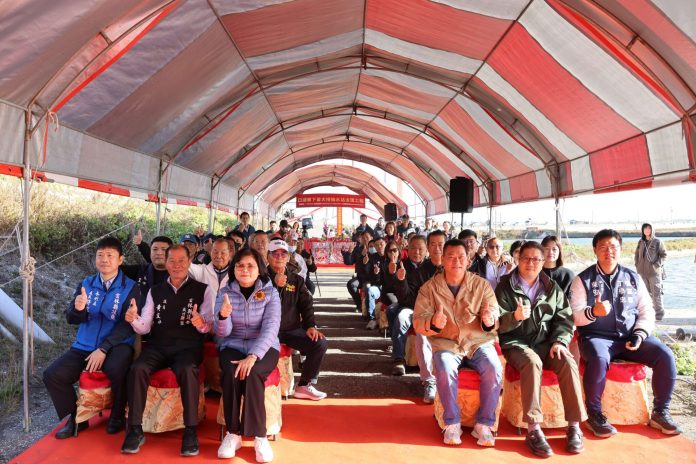 斥資逾3.3億啟動口湖鄉下崙大排抽水站治理工程　打造安全排水屏障　守護居民家園