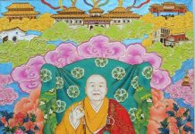 掐絲唐卡賞析(上) 星雲大師掐絲唐卡:把「人間佛教」的弘法足跡,織進金絲與祥雲之間 掐絲唐卡賞析(上)-星雲大師掐絲唐卡:把「人間佛教」的弘法足跡,織進金絲與祥雲之間