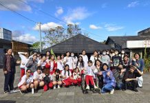 「愛的循環・逆風同行 五味屋元旦特賣會」 邀請受災鄉親散心尋寶免費 由花女學生服務學習完成準備工作 「愛的循環・逆風同行-五味屋元旦特賣會」-邀請受災鄉親散心尋寶免費-由花女學生服務學習完成準備工作