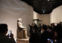 奇美博物館《埃及之王:法老》特展開幕 黃偉哲:三千年古埃及文明在台南與民眾近距離相遇 圖/台南市政府