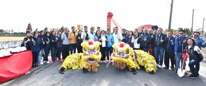 彰縣府投入4,875萬元　加錫排水(第一期)治理工程盛大動土　提升地方排水效能