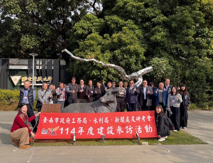 台南市議會及市府團隊參訪綠川興大段　讚賞台中水環境營造成果