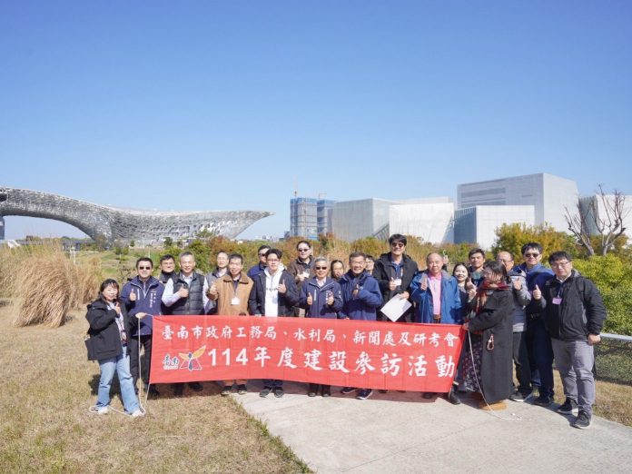 台中建設引領六都學習！　台南府會團隊實地見證中央公園與國際會展中心成就