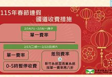 春節國道要順行 靠1968 App就行 圖/交通部