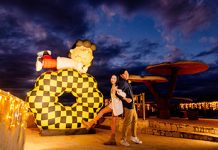 《How Do You Do, Snoopy?》藝術作品進駐屏東「曖曖在海邊」 圖/屏東縣政府