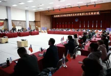 投縣府召開全民防衛動員戰綜災防三合一會報定期會