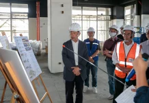 翁章梁視察嘉縣災害應變中心、特搜大隊暨防災教育中心新建工程