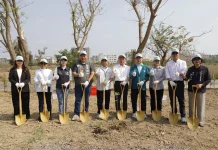 嘉義縣「綠色守護 清淨飛翔」植樹活動