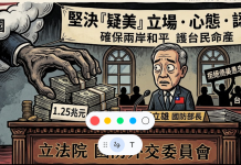 「倚美」是賣台 「疑美」能保台 圖/AI生成