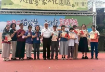 「二月二伯公生」 打八音 疊盤花 湖畔千人野餐 六堆園區歡蓋鬧熱