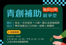 強化營運規模 加速品牌擴張 高雄「競爭型」 青創補助4/1開跑