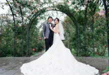 花博玫瑰園盛開 白色情人節巧扮紅娘牽起幸福