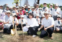 「種下的不只是樹,是城市的未來」 黃敏惠北香湖公園領軍植樹 實踐新永續