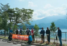 日管處響應植樹活動 強化永續韌性護山水
