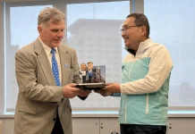 侯友宜今再會世界自行車日發起人Dr.Leszek Sibilski 分享新北綠色交通成果 邁向淨零城市願景