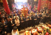 大甲媽今晚起駕遶境賜福 黃副市長恭請上轎祈願台灣國泰民安