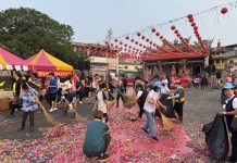 「環保英雄與女神同行!」大甲媽祖遶境登場 中市環保局號召3千志工守護沿線環境