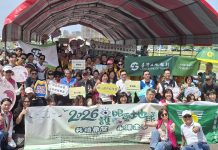 護眼植樹共創永續城市! 中市建設局攜手民團種下600株桂花