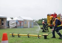 中市南區公所舉行水災防汛實兵演習 強化跨機關應變力、提升救災能量