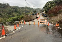 霧峰區暗坑巷便道因豪雨受損封閉 水利局:設有替代道路、主體工程正常推進不受影響