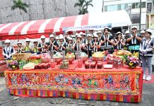 打造現代化停車空間 彰化市南郭路立體停車場興建工程隆重上梁