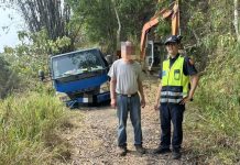 桃園民眾送貨至大埔 導航迷失山區產業道路 中埔警急救援