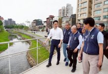 磺港溪再造工程竣工啟用 蔣萬安:共同見證北投母親之河重生重要時刻