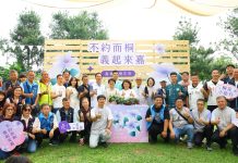 桐花未滿、希望已開!嘉義桐花祭風災後登場 黃敏惠祈福小卡祝新生