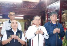 開漳聖王聖誕 侯友宜赴新店區太平宮 感謝廟方長期投入公益