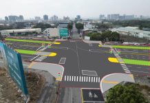 環中路與黎明路口人本升級! 中市建設局投入1,950萬元打造人本安全通廊