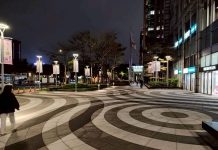 夜晚散步首選!北市信義商圈街頭變身浪漫光影畫廊