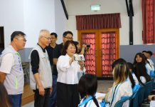 黃敏惠赴嘉中巡考場 勉2576名考生揮出金榜全壘打