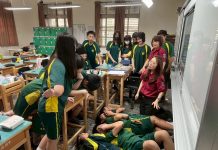 基隆百福消防校園防火宣導 傳授火場保命黃金法則